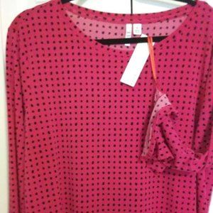 Elle Flared Long Sleeve Top